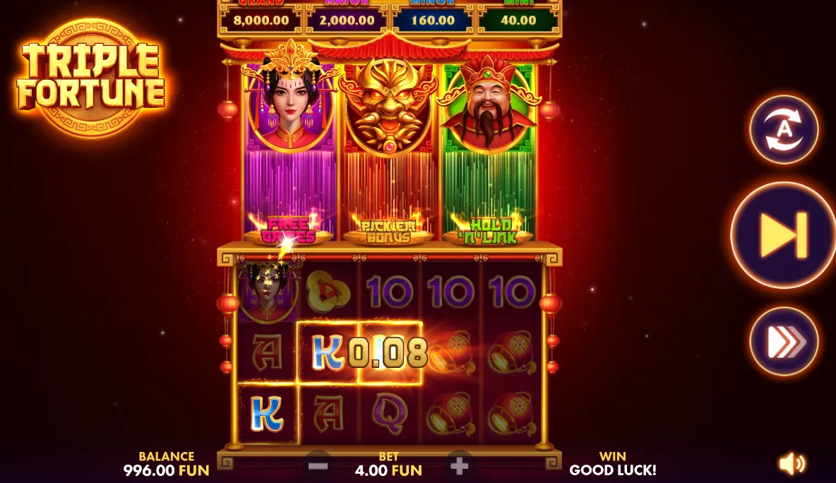 Triple Fortune Slot