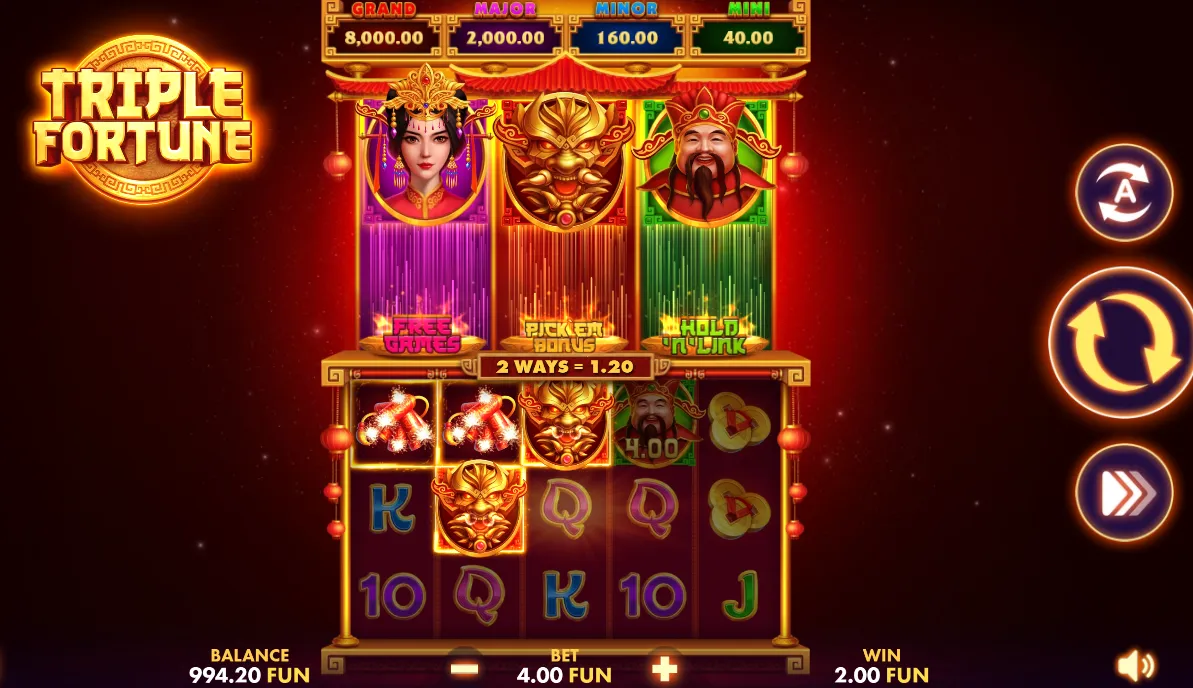 Triple Fortune demo